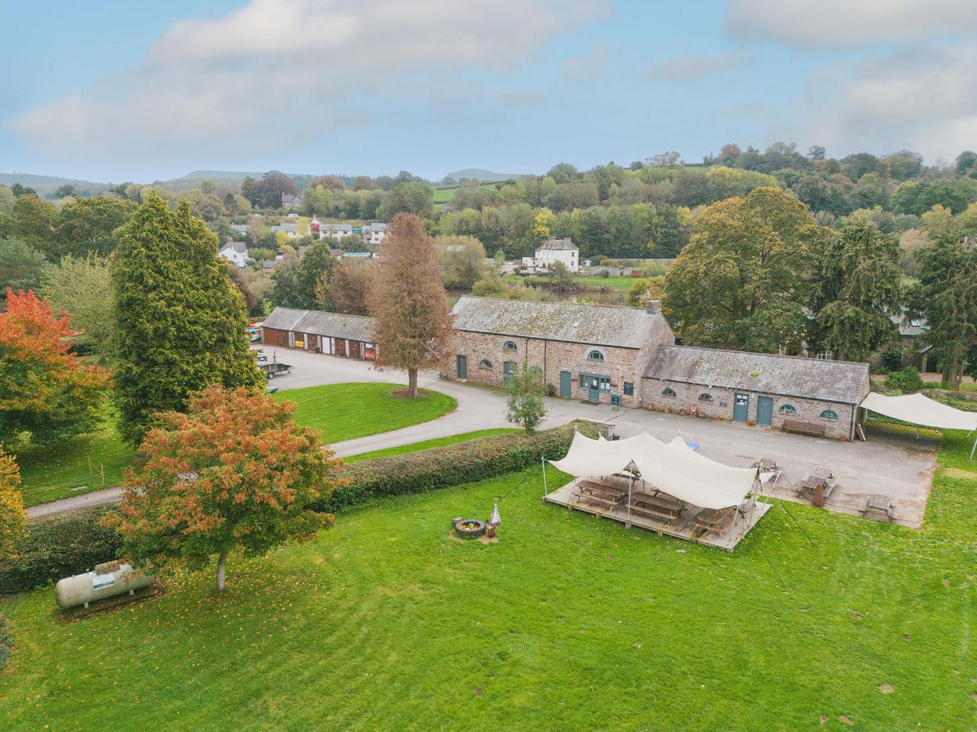 River Wye Hostel Glasbury Exteriér fotografie